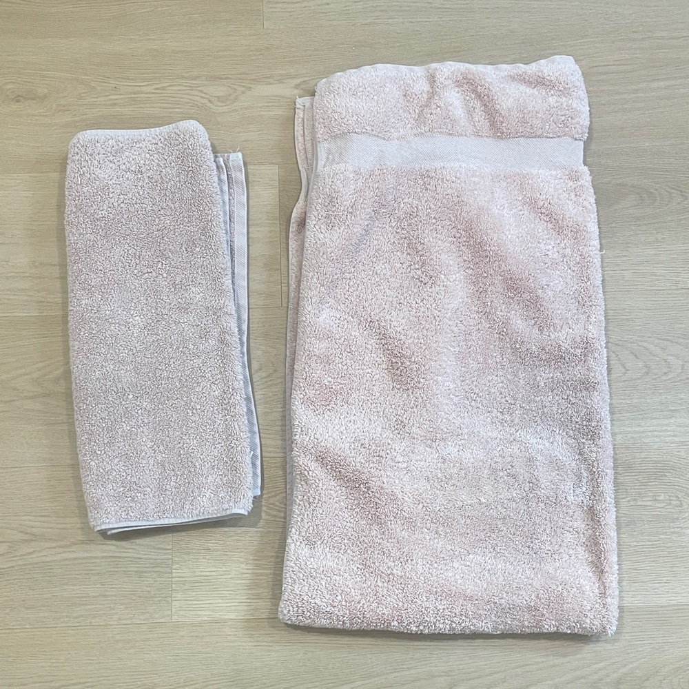 Matouk Blush Towel Collection